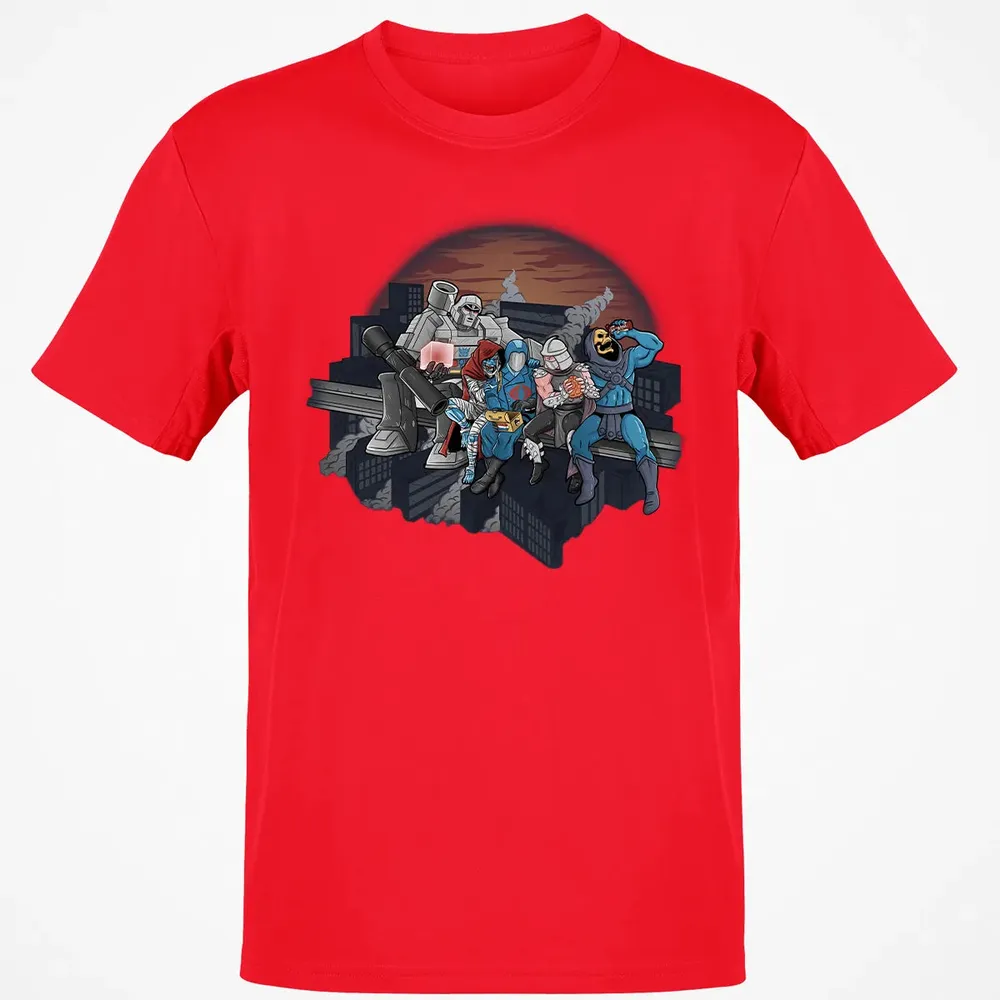 Villains Atop A Skyscraper Classic Unisex T-Shirt - 11