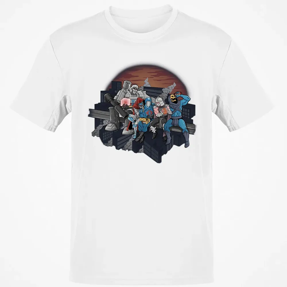 Villains Atop A Skyscraper Classic Unisex T-Shirt - 13