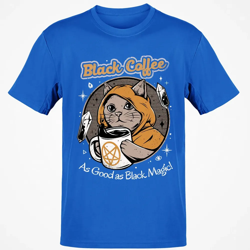 Black coffee as good as black magic Classic Unisex T-Shirt - 12