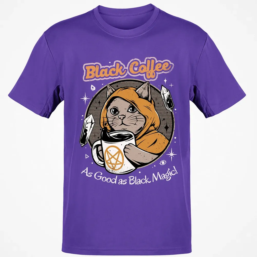 Black coffee as good as black magic Classic Unisex T-Shirt - 10