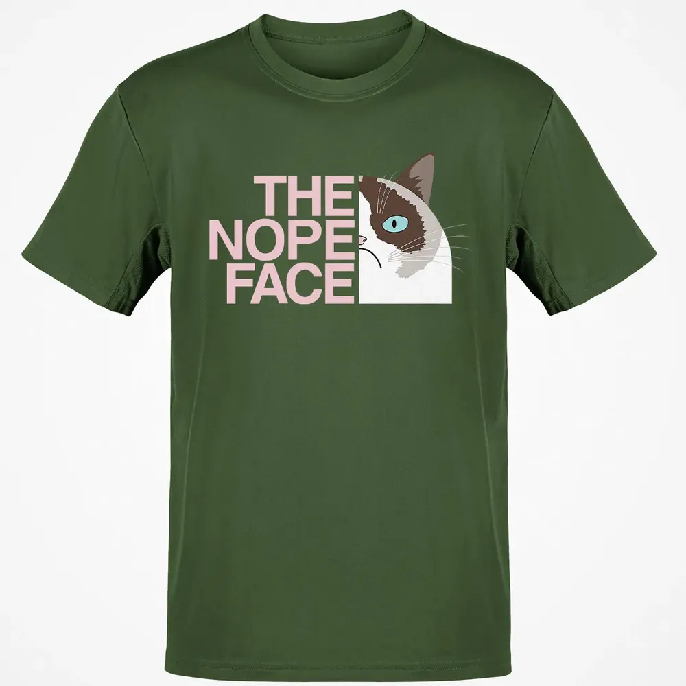 The Nope Face Classic Unisex T-Shirt - 7