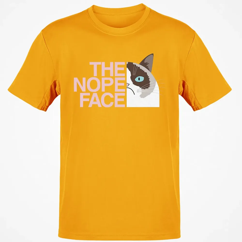 The Nope Face Classic Unisex T-Shirt - 5