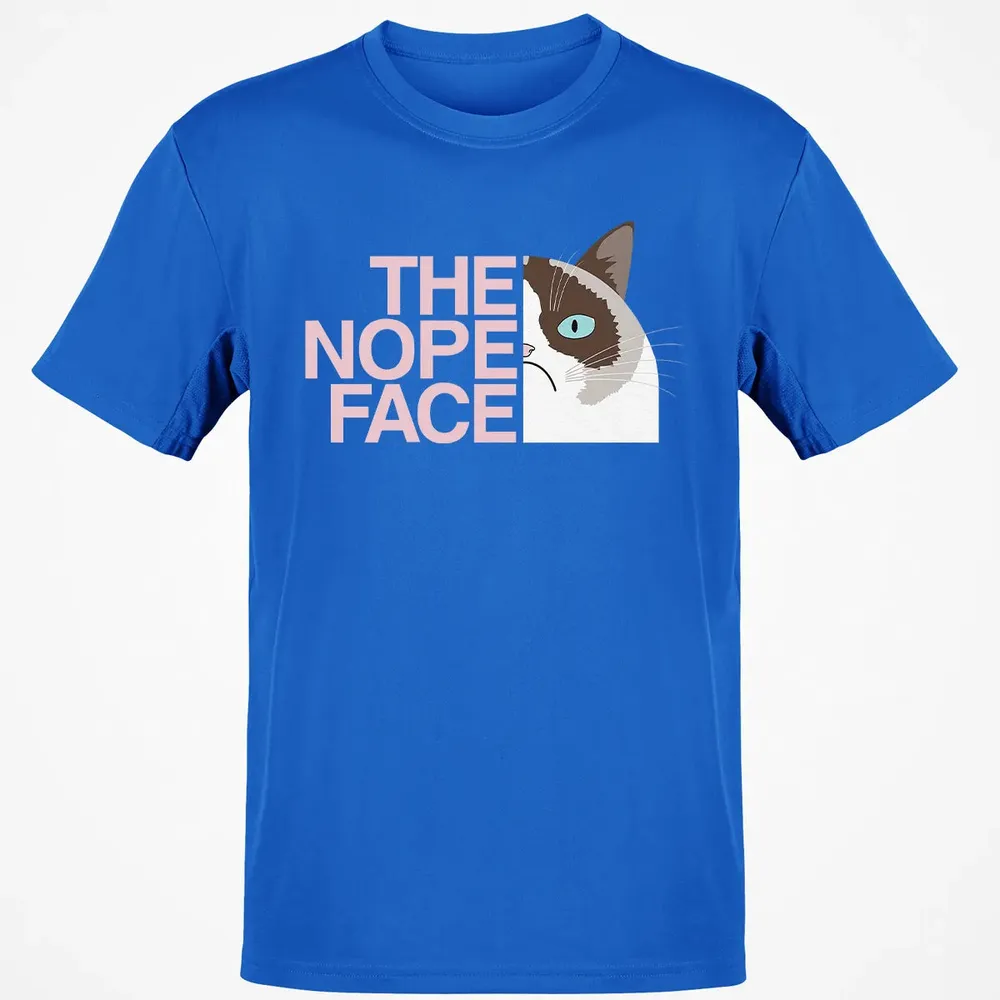 The Nope Face Classic Unisex T-Shirt - 12
