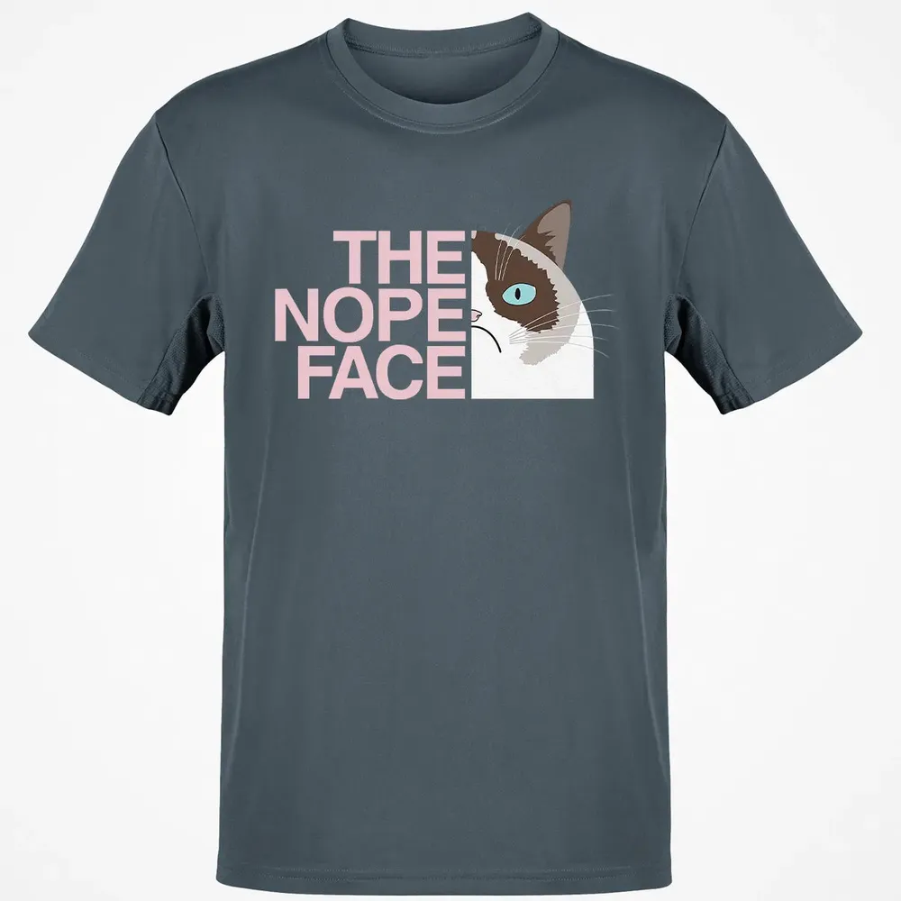The Nope Face Classic Unisex T-Shirt - 4