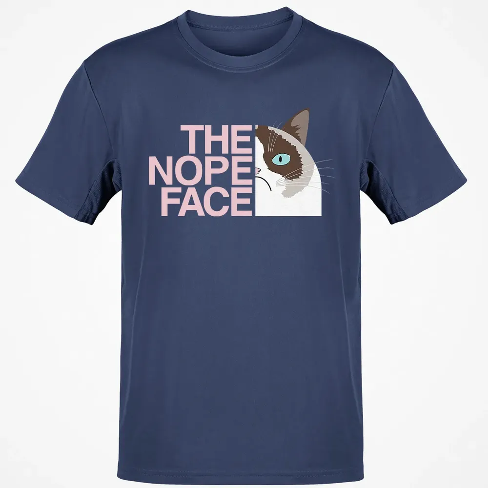 The Nope Face Classic Unisex T-Shirt - 8