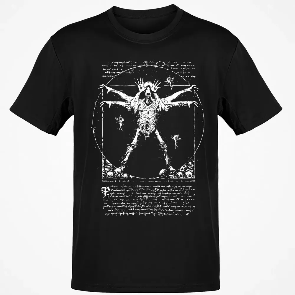 Vitruvian Pale Man Classic Unisex T-Shirt - 2