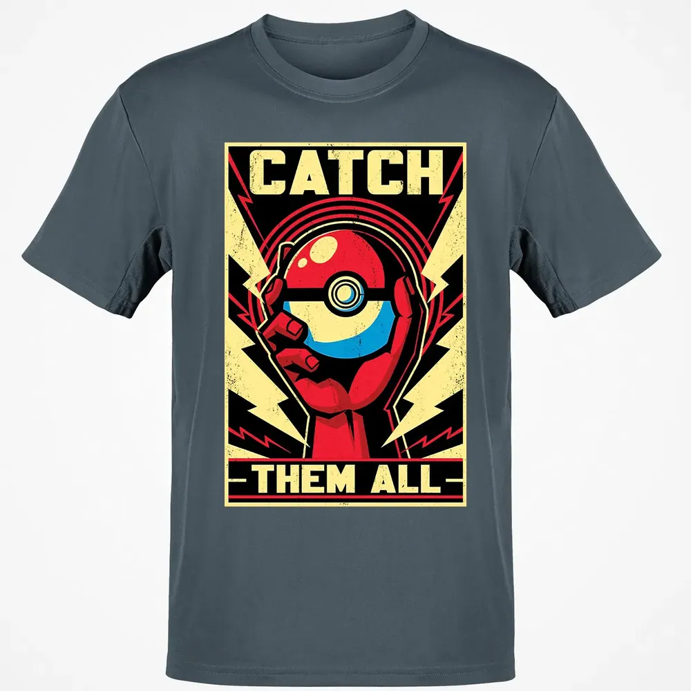 Catch Them All Classic Unisex T-Shirt - 4