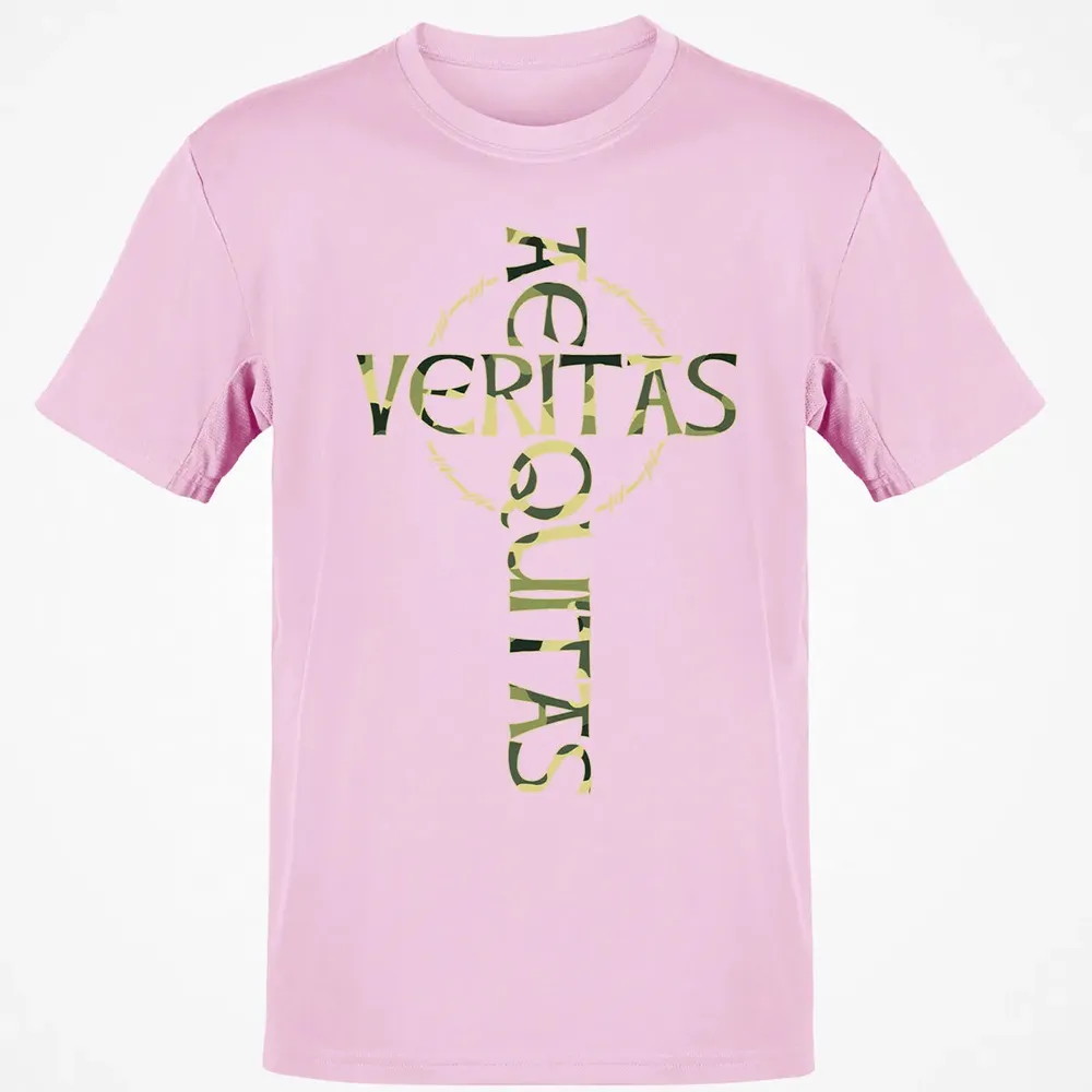 Veritas Aequitas Camo Cross Classic Unisex T-Shirt - 6