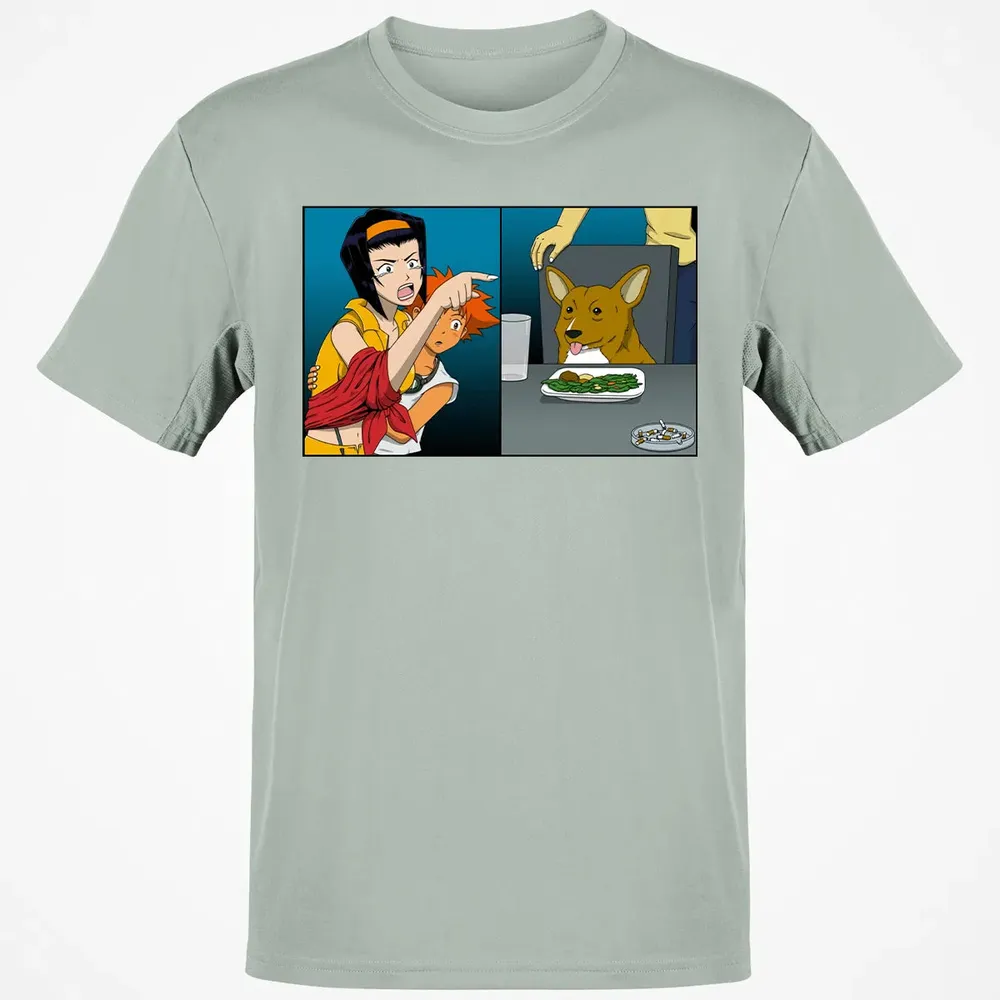 Yelling Cowboy Classic Unisex T-Shirt - 3