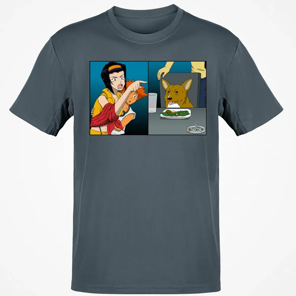 Yelling Cowboy Classic Unisex T-Shirt - 4
