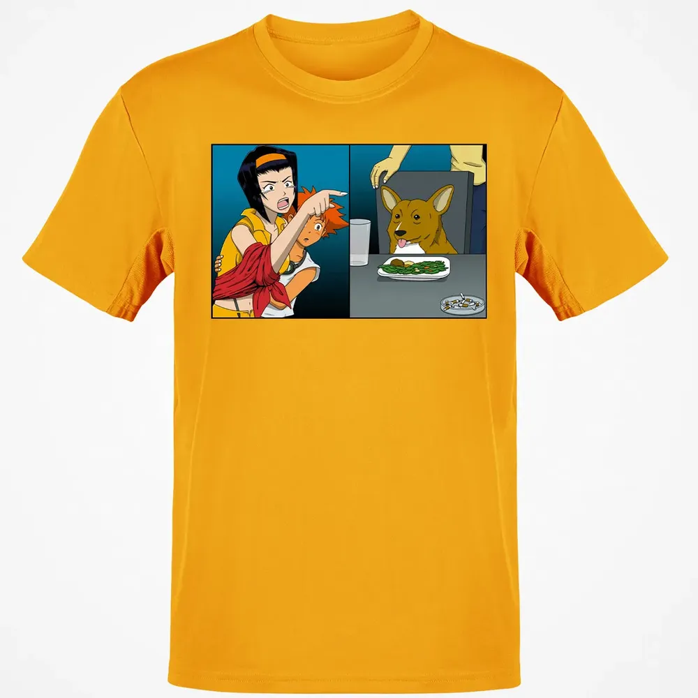 Yelling Cowboy Classic Unisex T-Shirt - 5