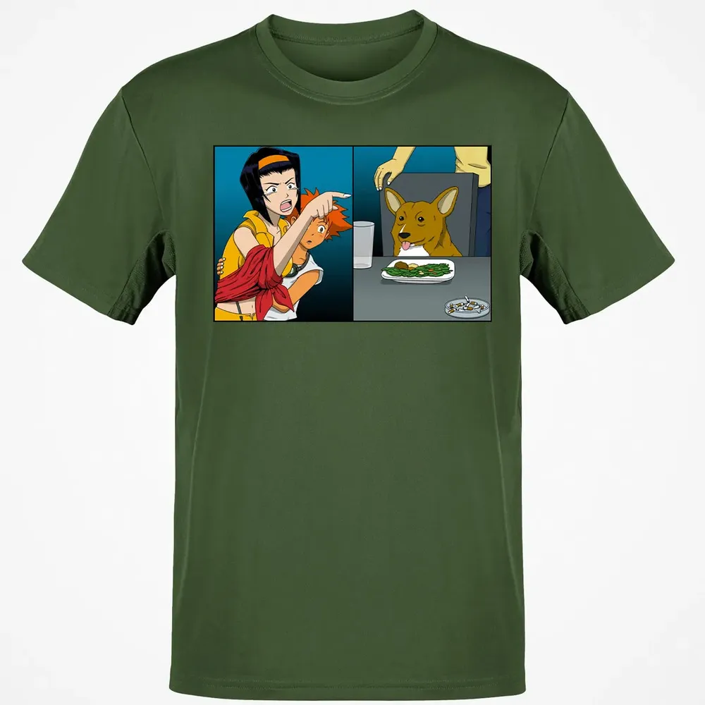 Yelling Cowboy Classic Unisex T-Shirt - 7