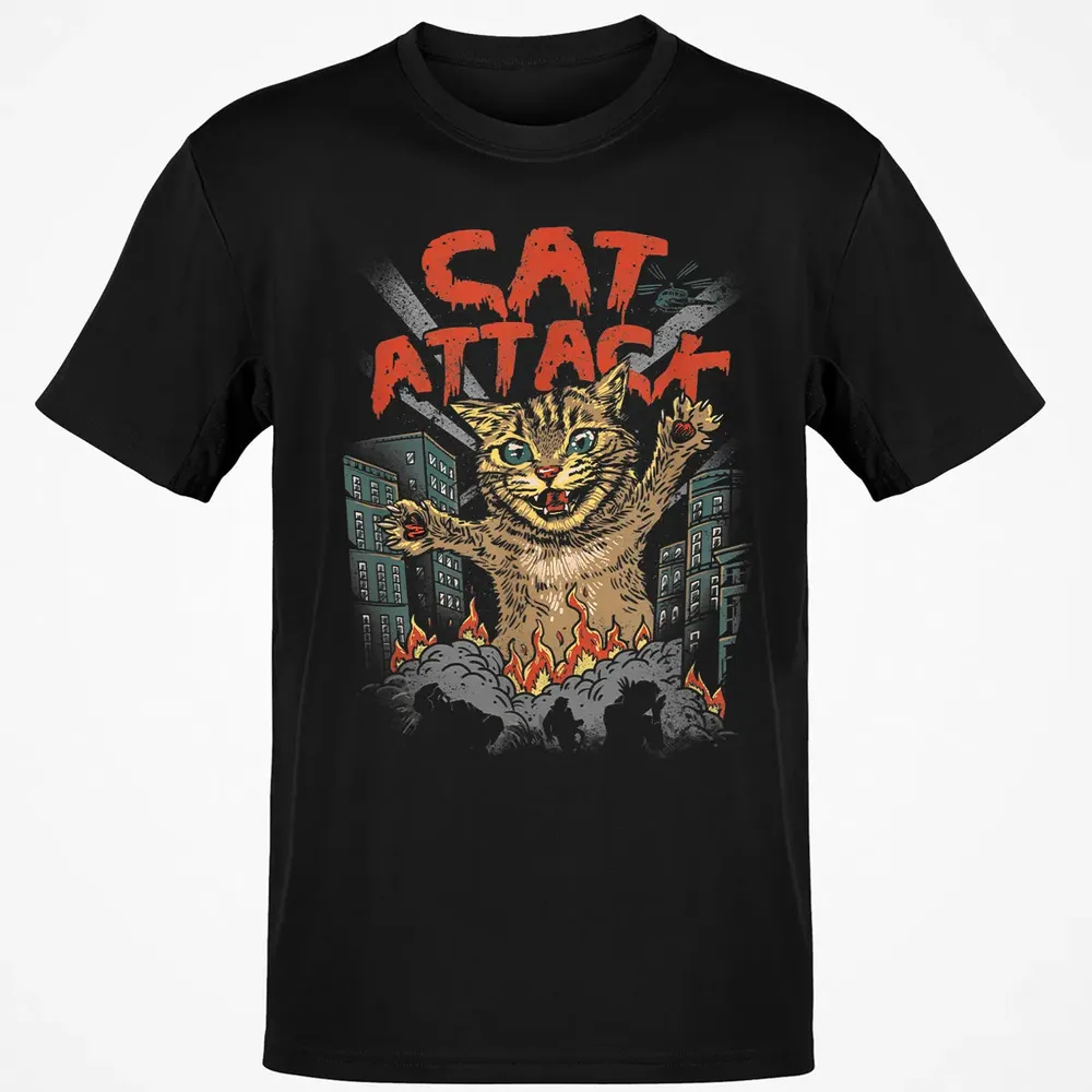 Cat Attack Classic Unisex T-Shirt - 2