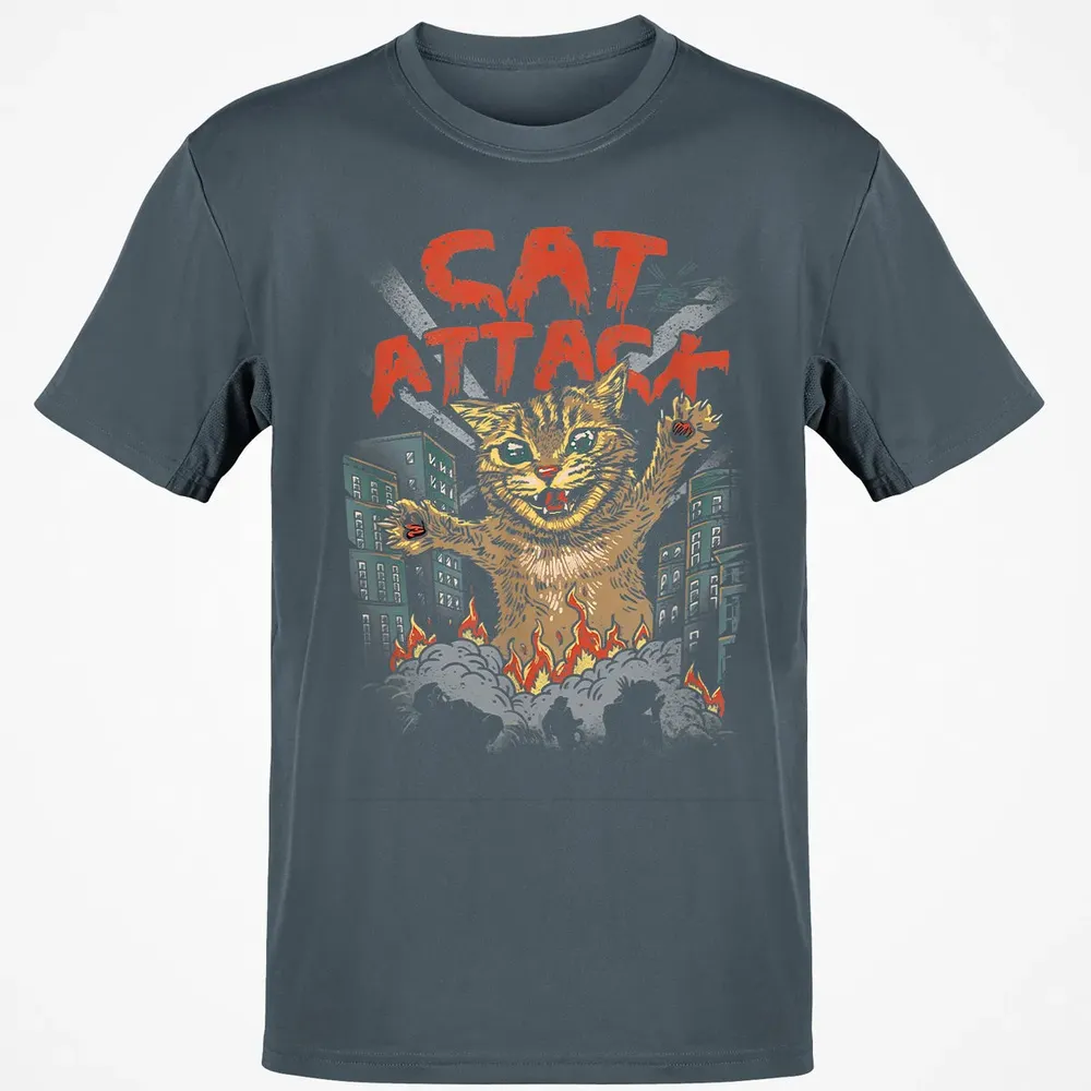 Cat Attack Classic Unisex T-Shirt - 4