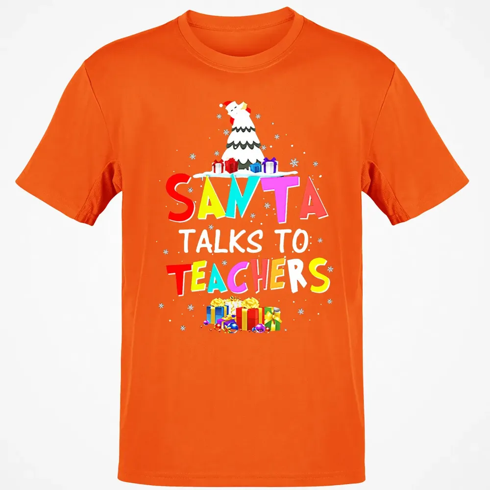 Santa talks to teachers Classic Unisex T-Shirt - 9