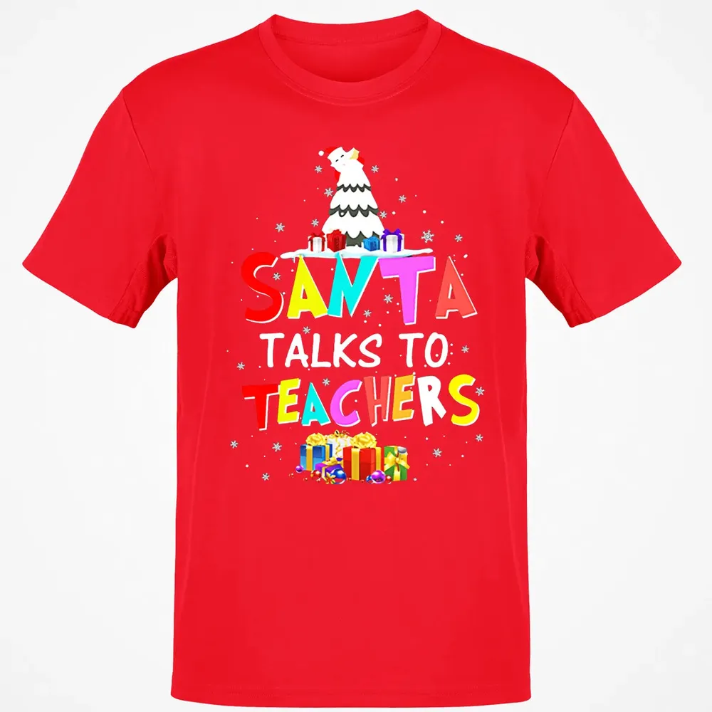 Santa talks to teachers Classic Unisex T-Shirt - 11