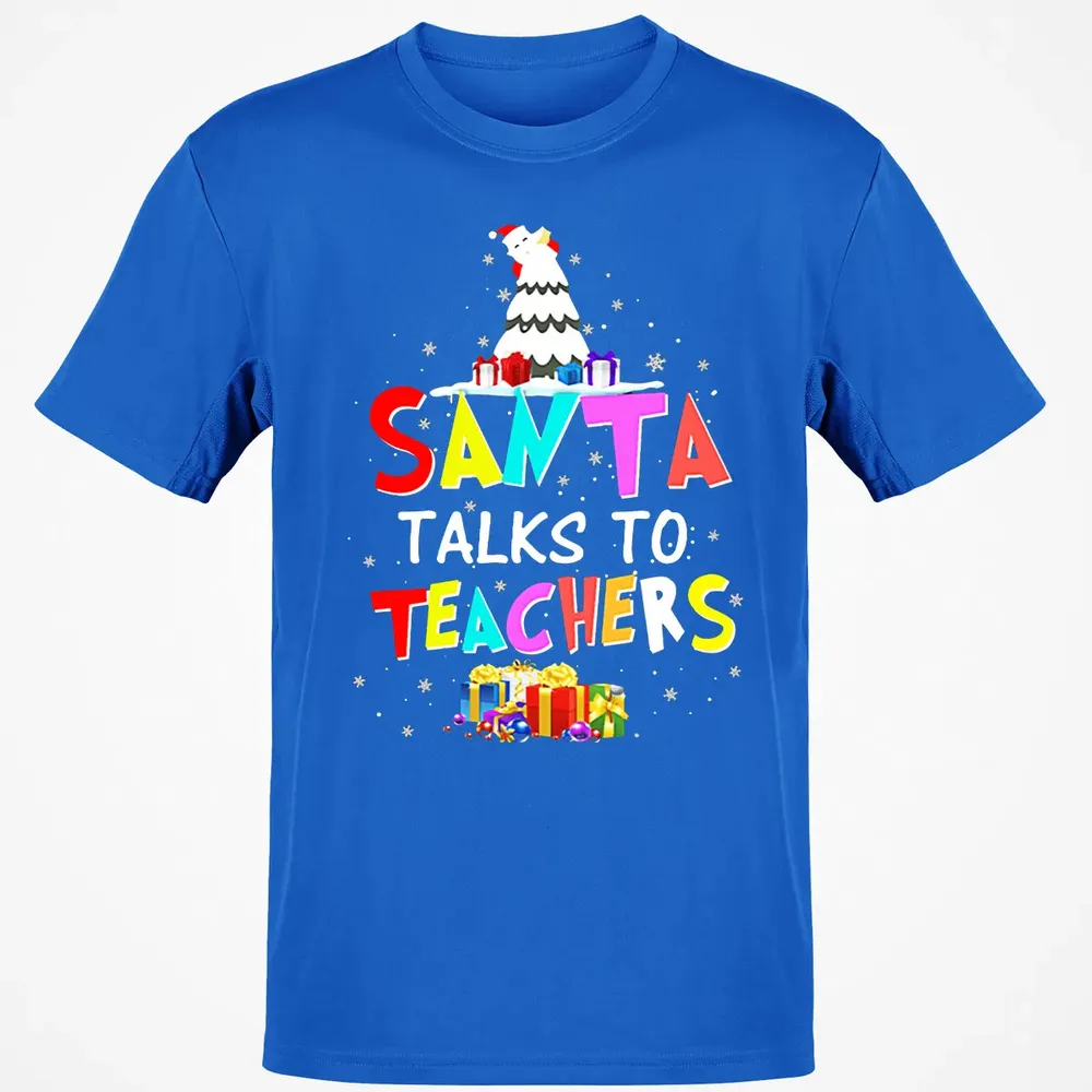 Santa talks to teachers Classic Unisex T-Shirt - 12
