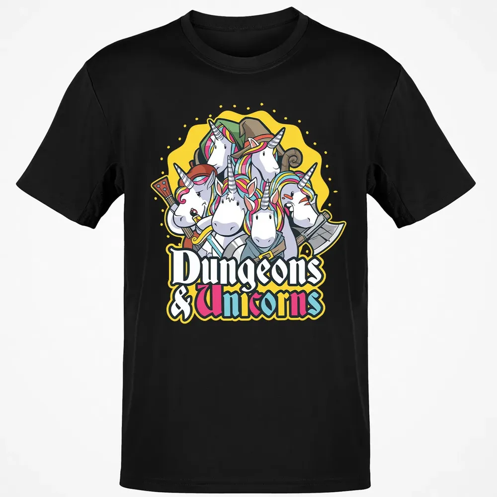 Dungeons And Unicorns Classic Unisex T-Shirt - 2