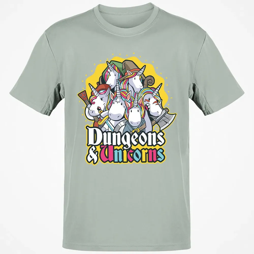 Dungeons And Unicorns Classic Unisex T-Shirt - 3