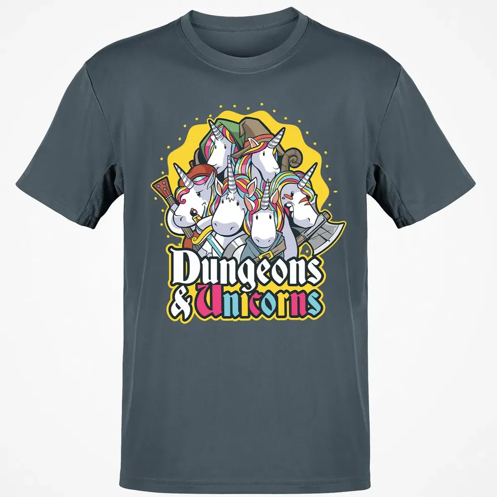 Dungeons And Unicorns Classic Unisex T-Shirt - 4