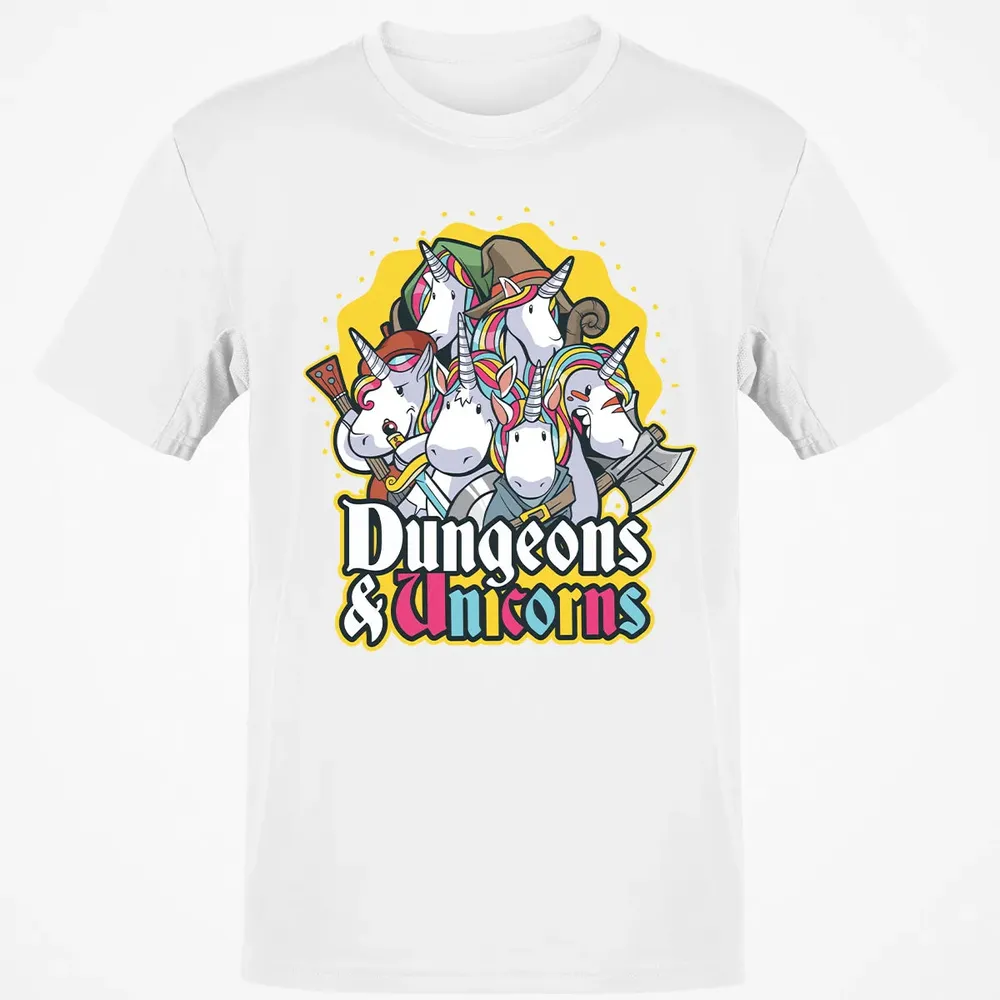 Dungeons And Unicorns Classic Unisex T-Shirt - 13