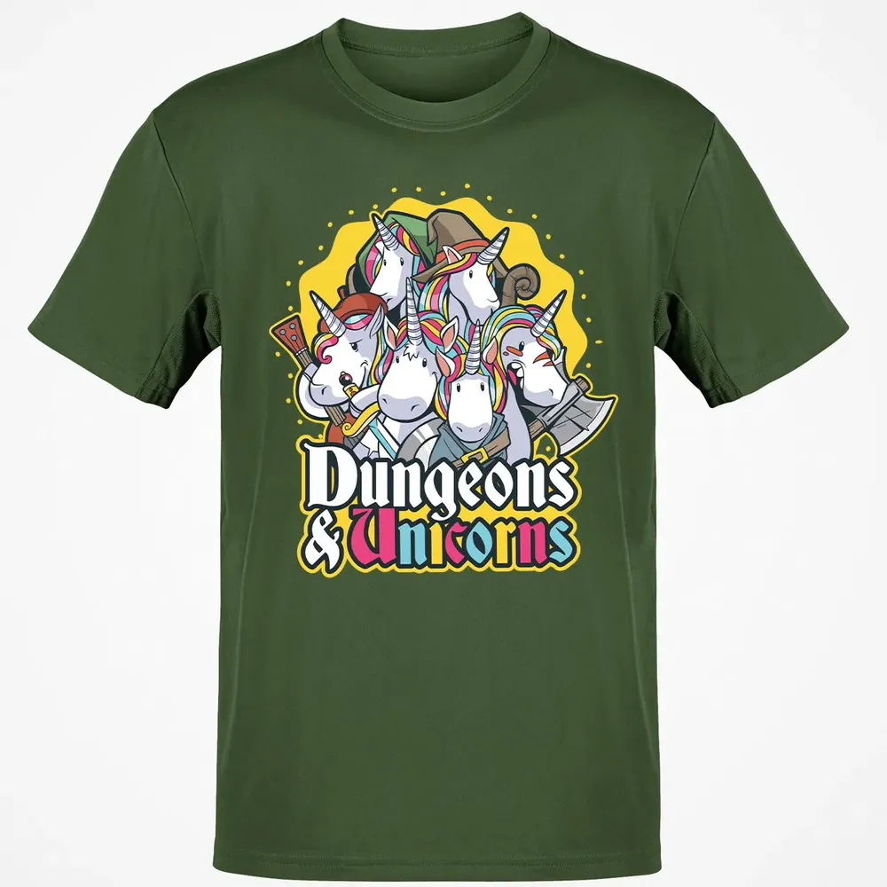 Dungeons And Unicorns Classic Unisex T-Shirt - 7