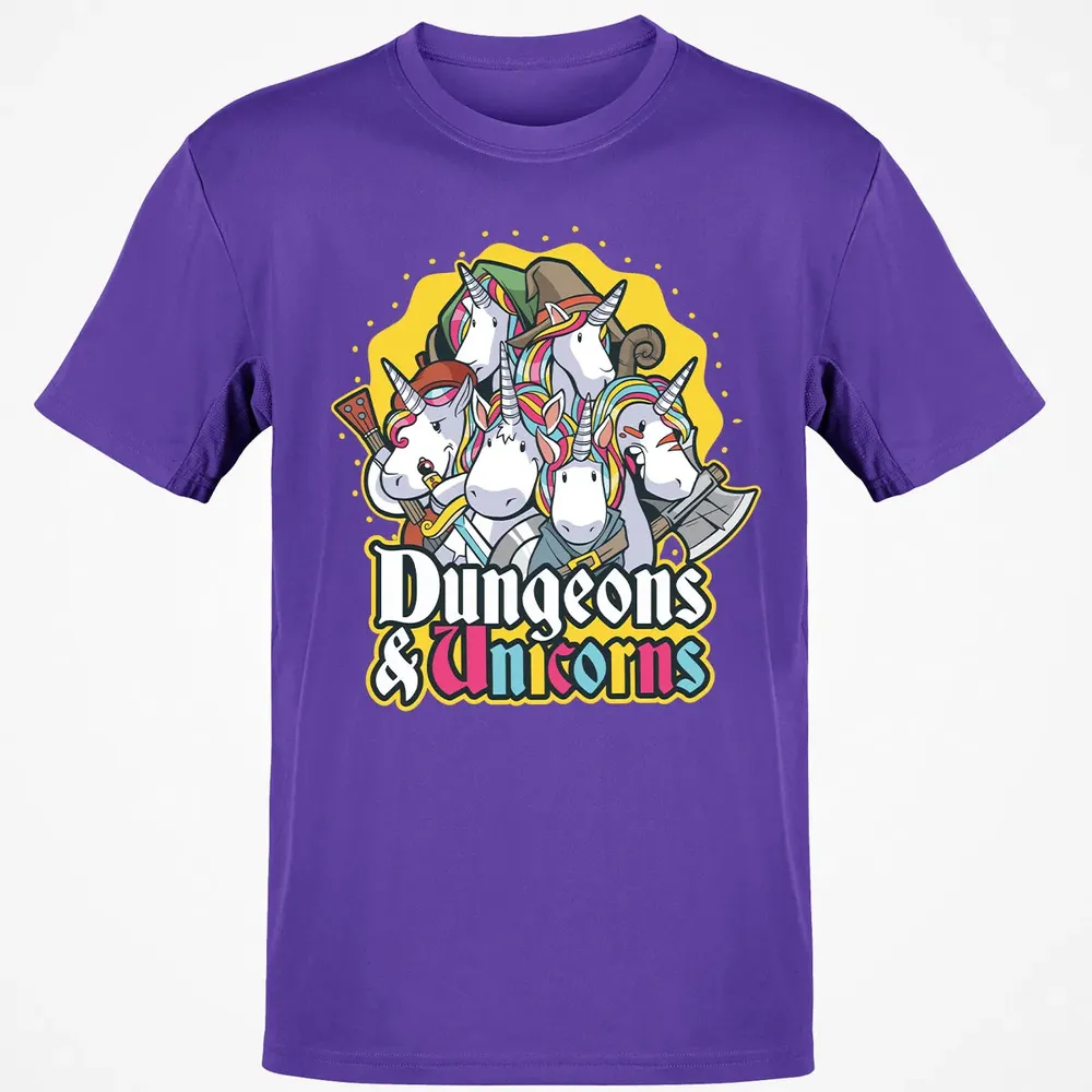 Dungeons And Unicorns Classic Unisex T-Shirt - 10