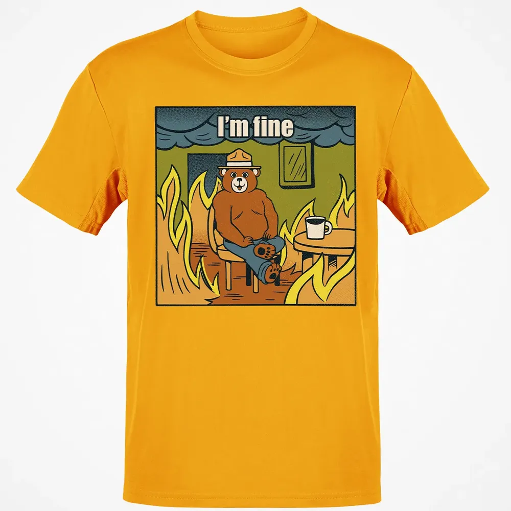 I'm Fine Classic Unisex T-Shirt - 5