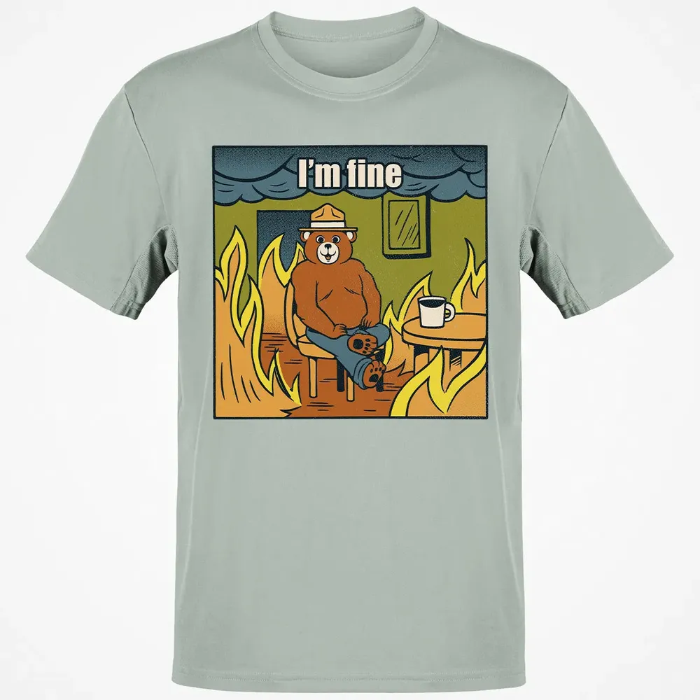 I'm Fine Classic Unisex T-Shirt - 3