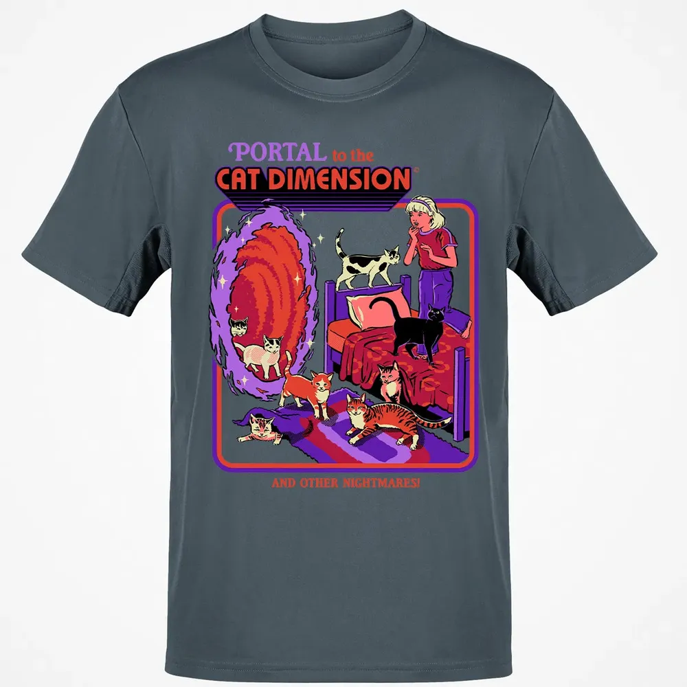Portal To The Cat Dimension Classic Unisex T-Shirt - 4