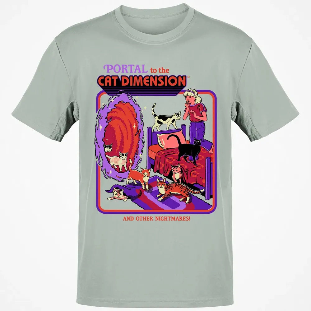 Portal To The Cat Dimension Classic Unisex T-Shirt - 3