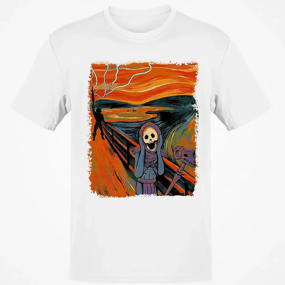 Skull Scream Classic Unisex T-Shirt - 13