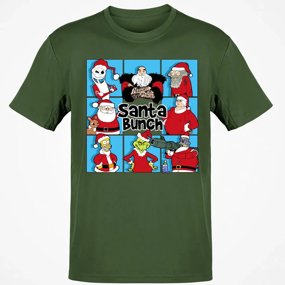 Santa Bunch Classic Unisex T-Shirt - 7