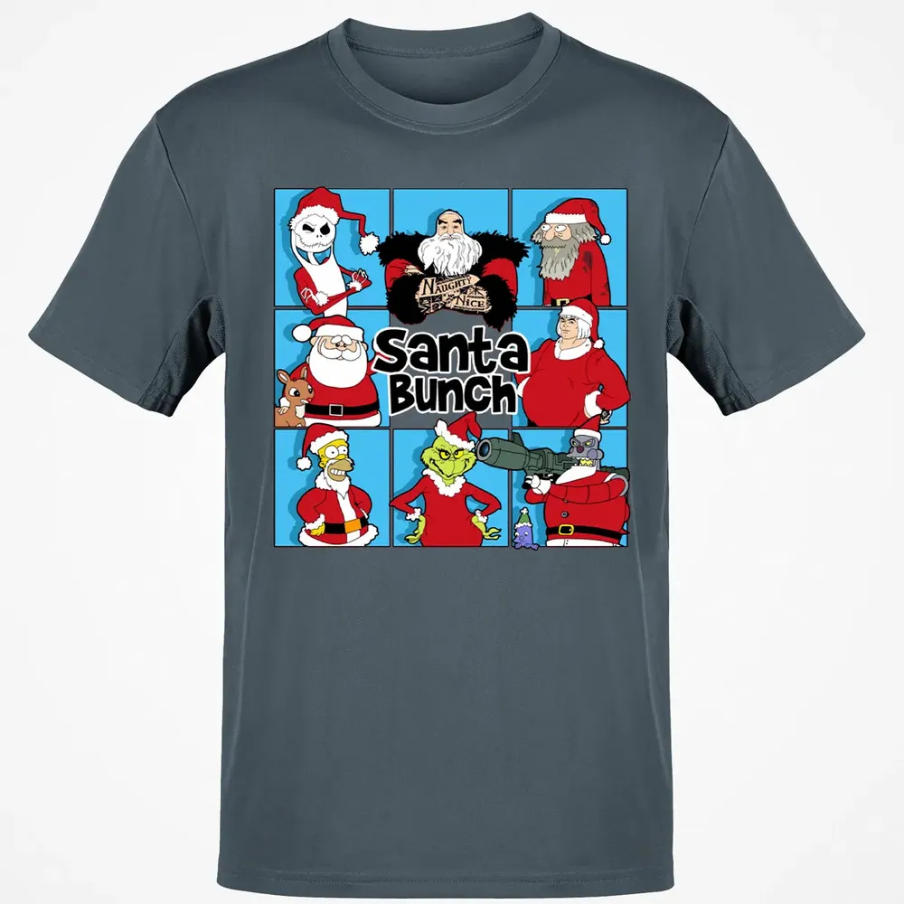 Santa Bunch Classic Unisex T-Shirt - 4