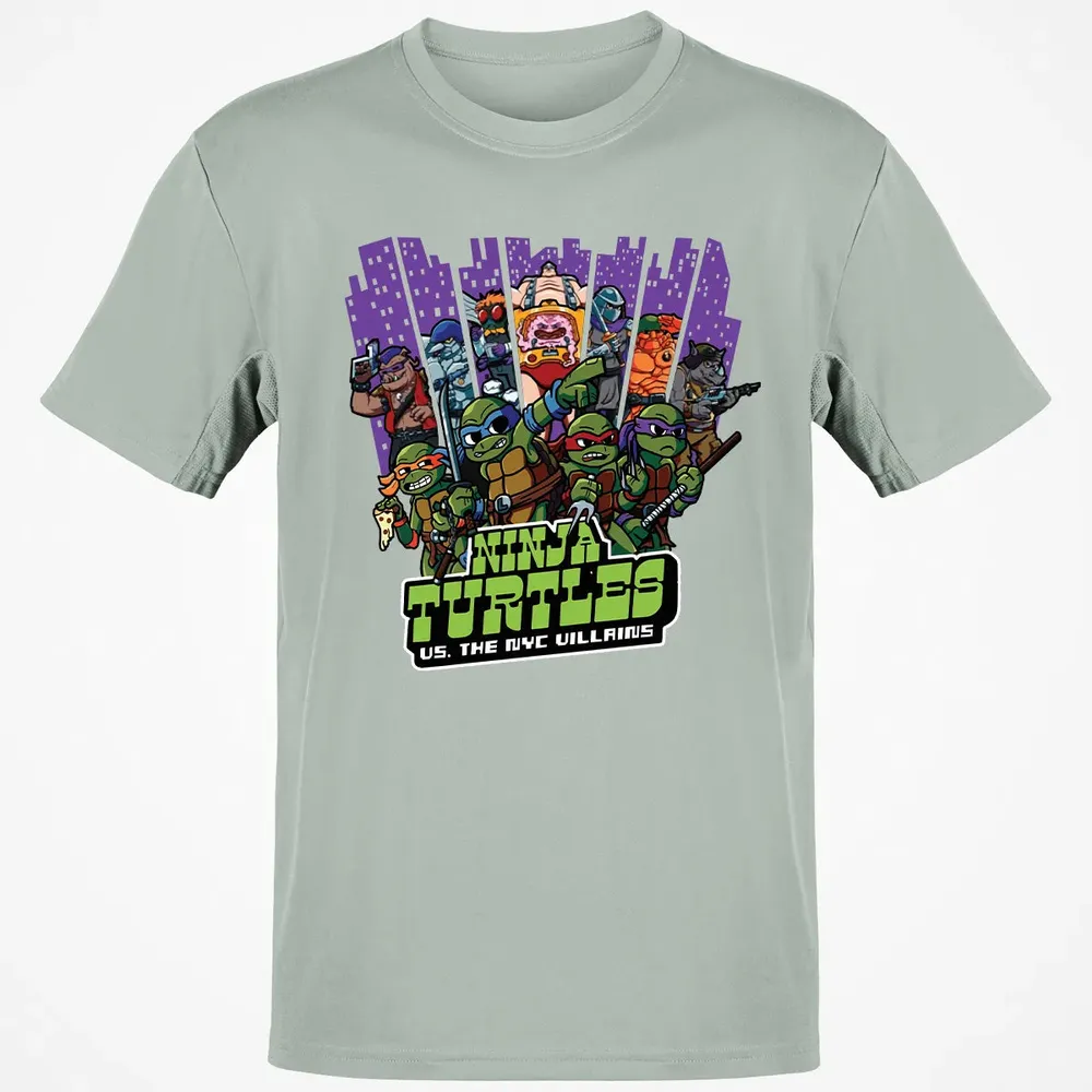 Ninja vs The NYC Villains Classic Unisex T-Shirt - 3