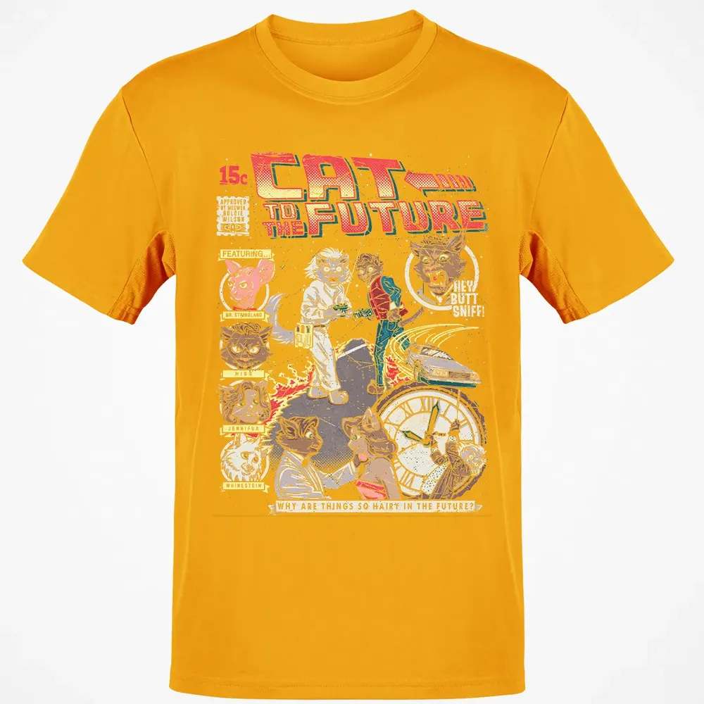 Cat To The Future Classic Unisex T-Shirt - 5
