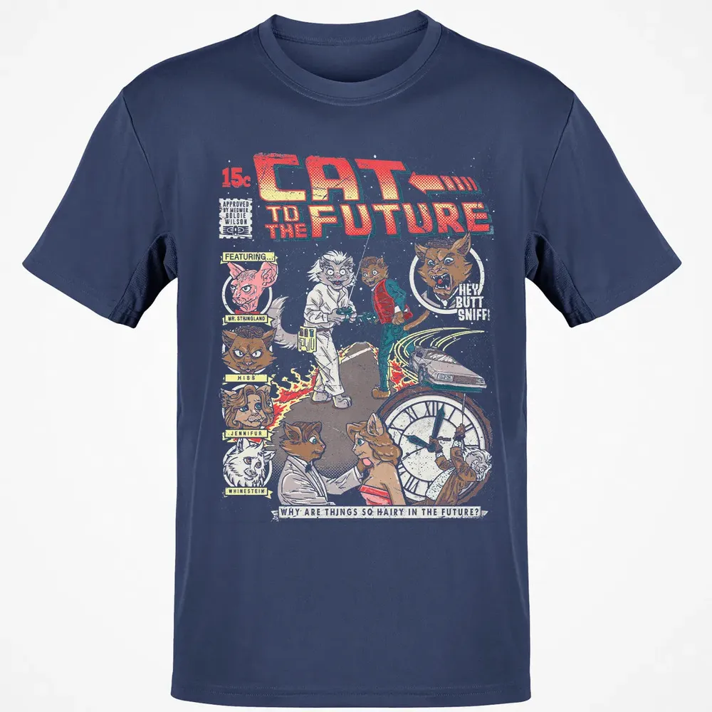 Cat To The Future Classic Unisex T-Shirt - 8