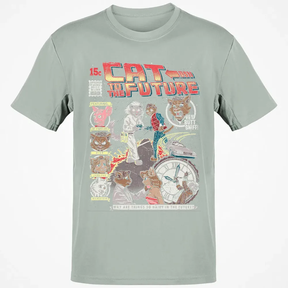 Cat To The Future Classic Unisex T-Shirt - 3