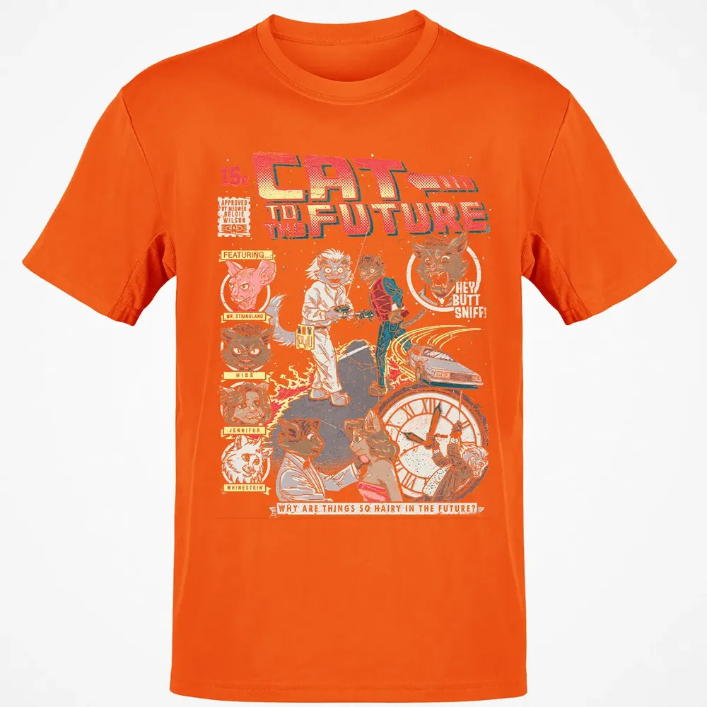 Cat To The Future Classic Unisex T-Shirt - 9