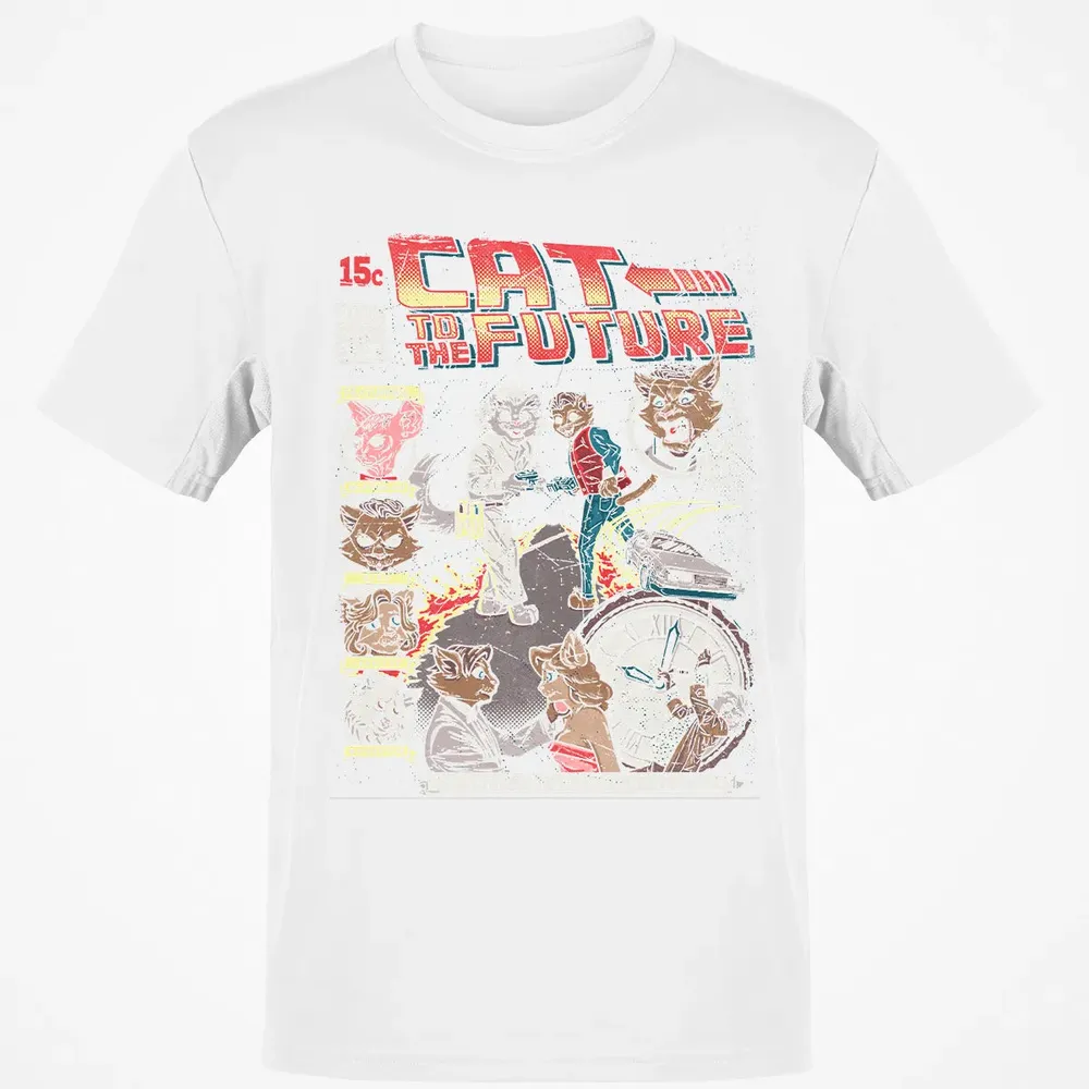 Cat To The Future Classic Unisex T-Shirt - 13