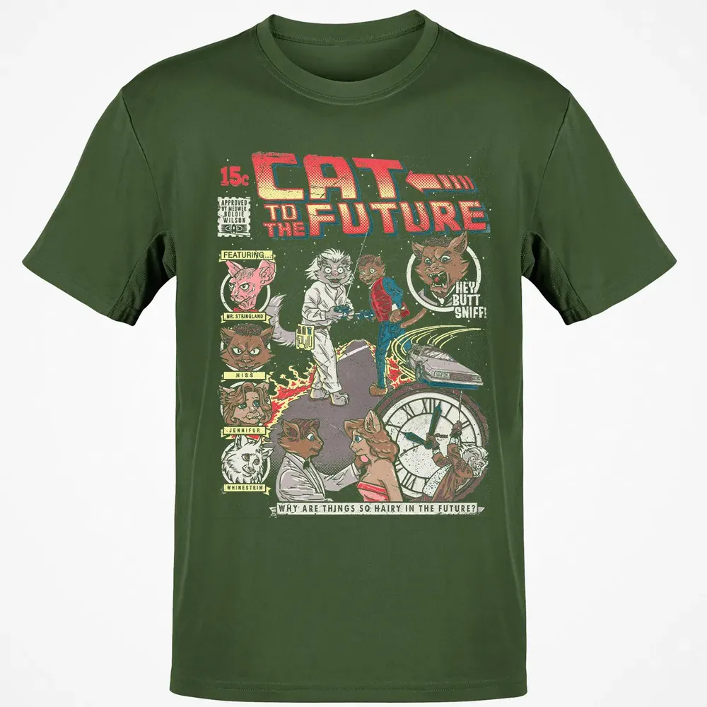 Cat To The Future Classic Unisex T-Shirt - 7