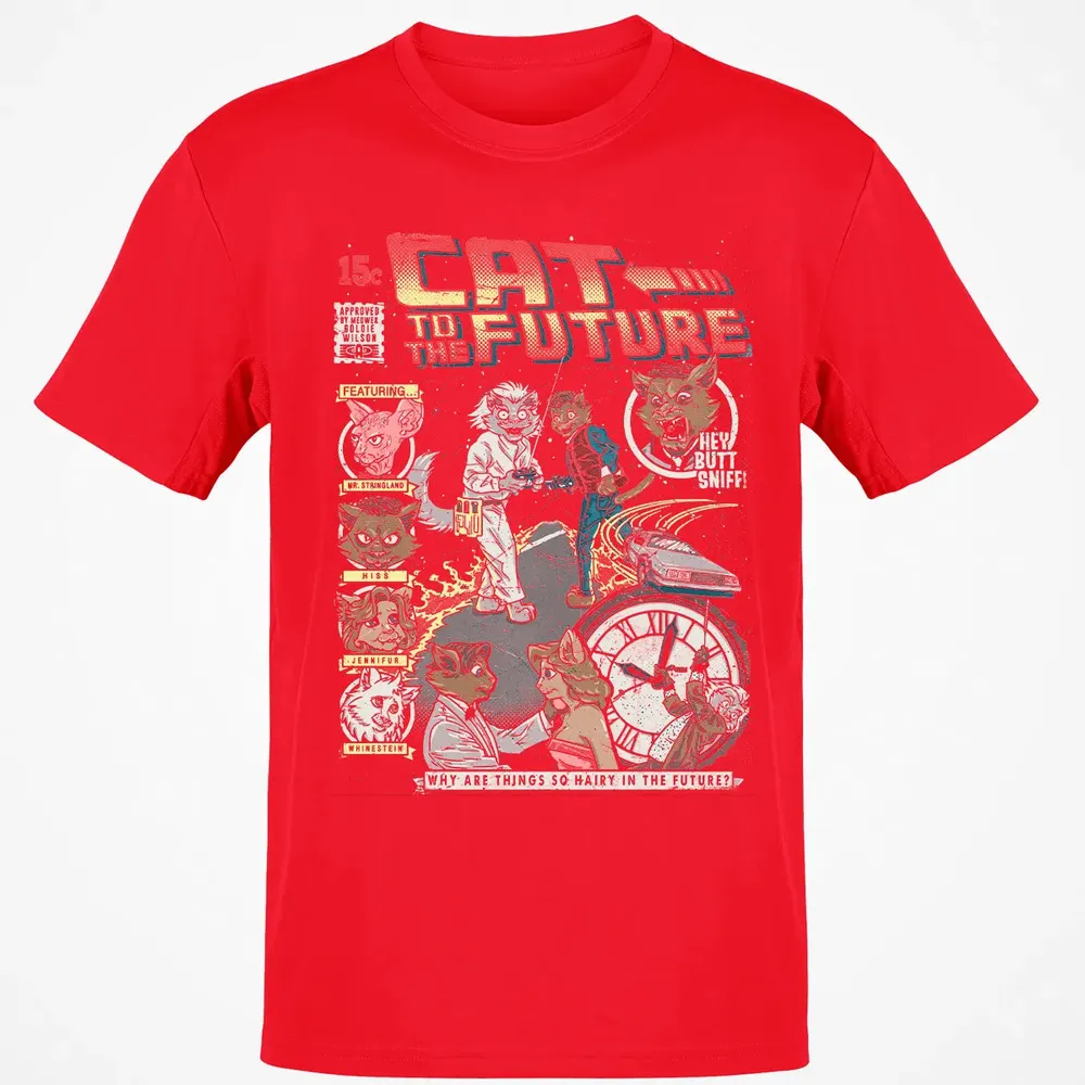 Cat To The Future Classic Unisex T-Shirt - 11