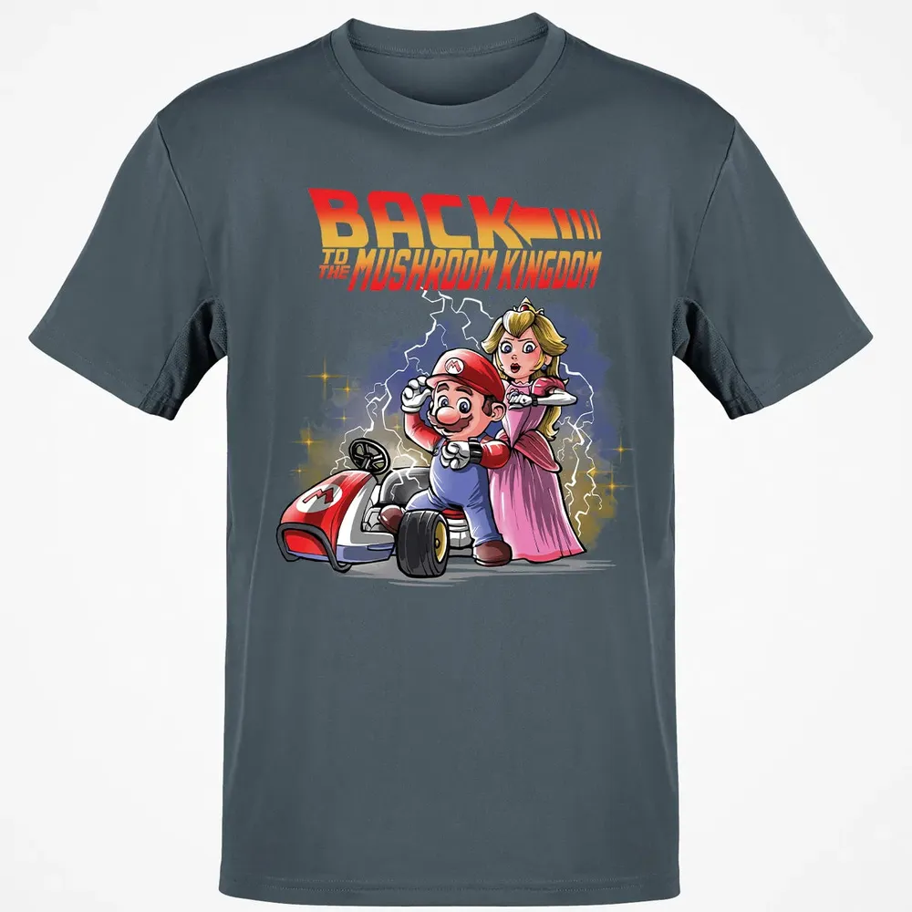 Back to the Mushroom Kingdom Classic Unisex T-Shirt - 4