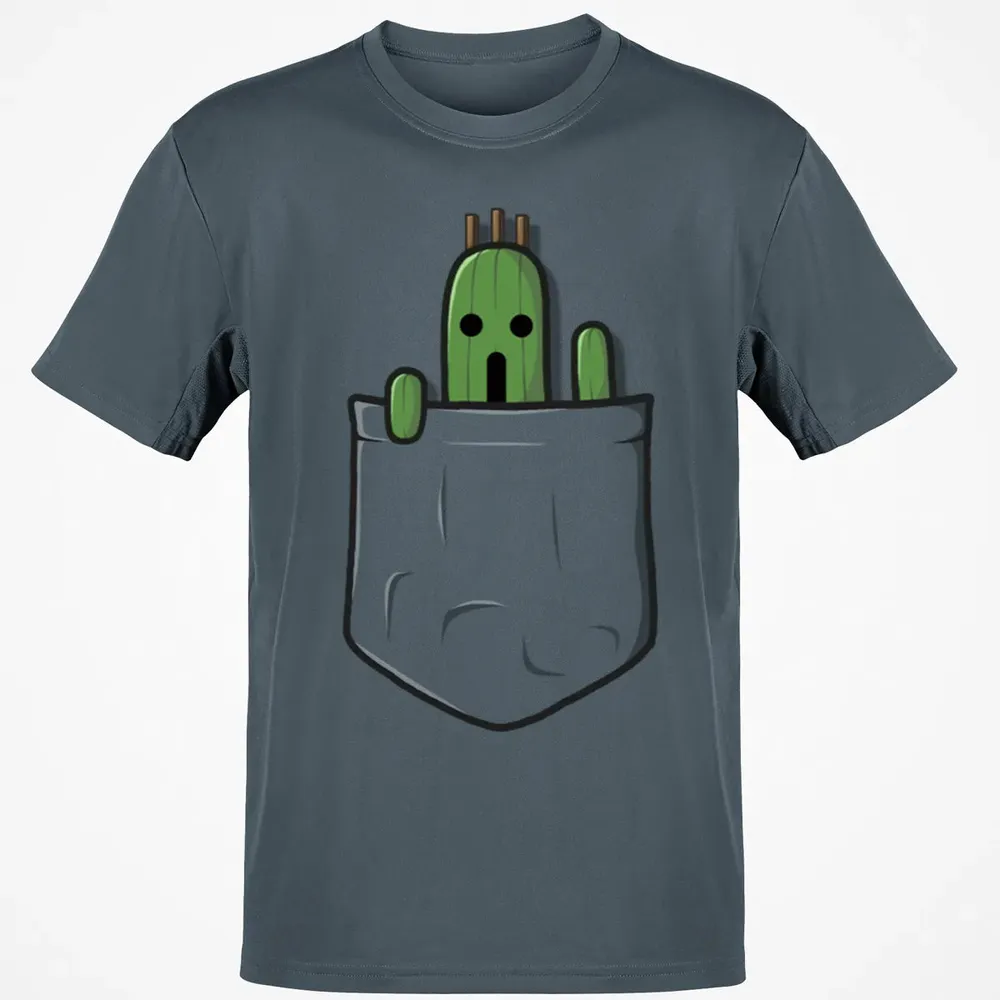 Fantasy Little Pocket Cactuar Classic Unisex T-Shirt - 4