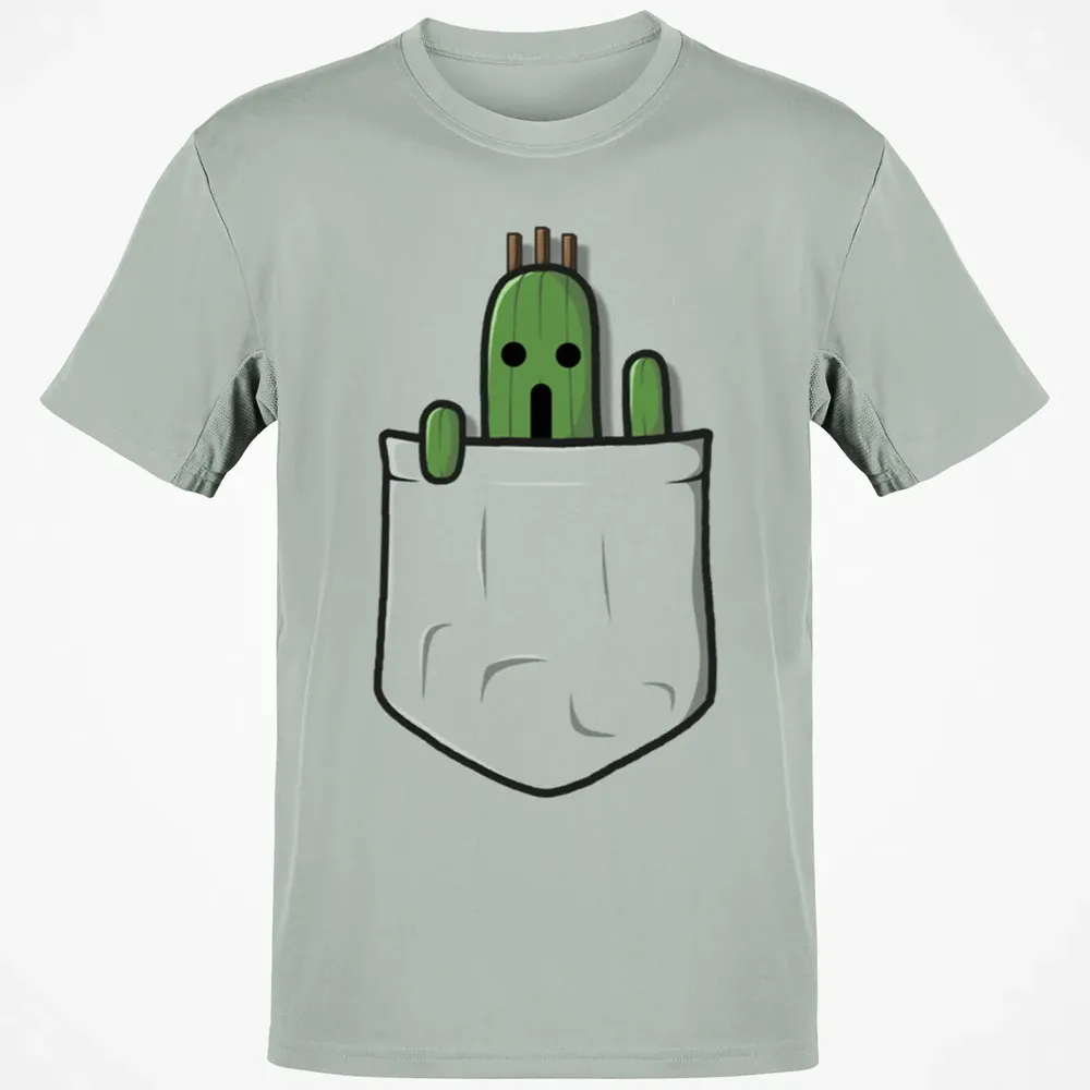 Fantasy Little Pocket Cactuar Classic Unisex T-Shirt - 3