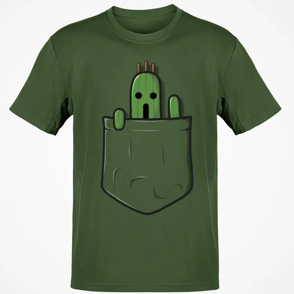 Fantasy Little Pocket Cactuar Classic Unisex T-Shirt - 7