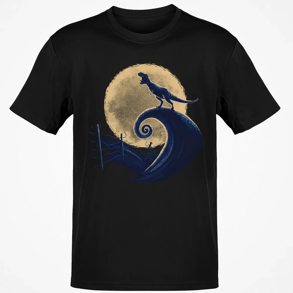Dinosaur On Nightmare Classic Unisex T-Shirt - 2