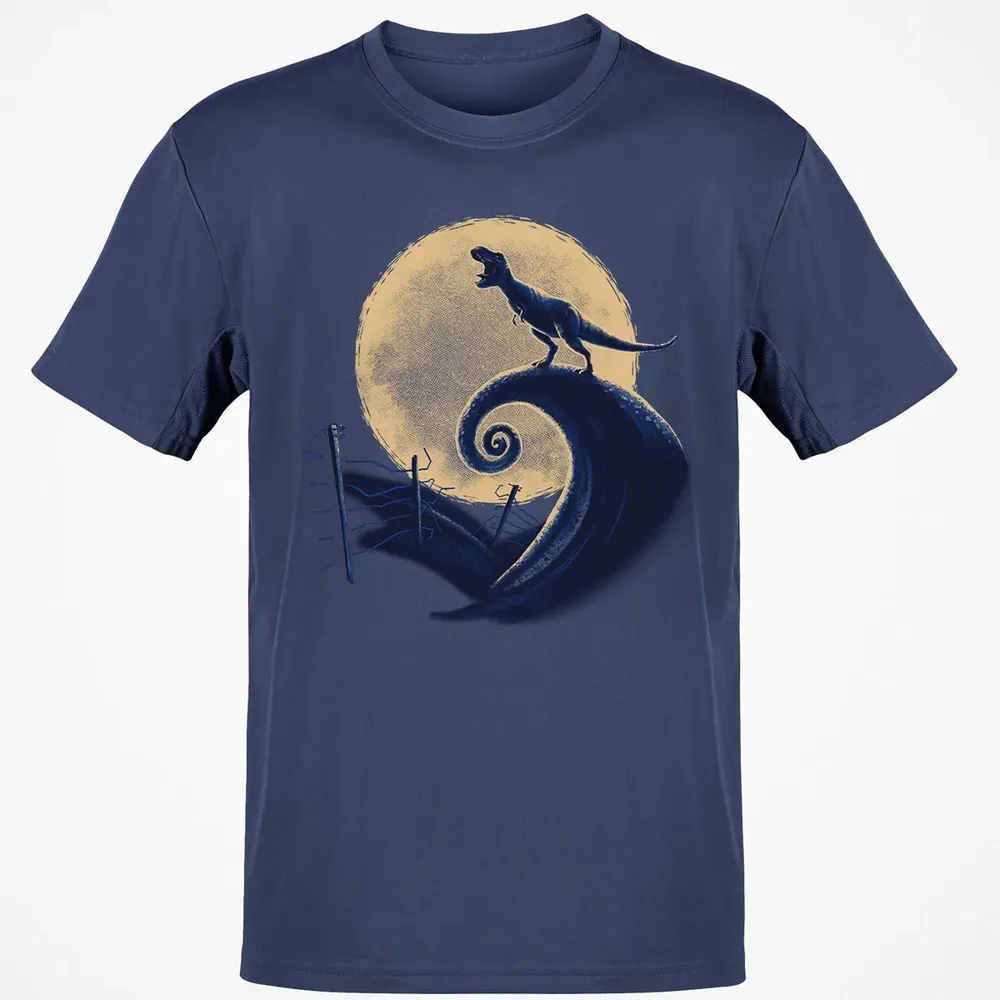 Dinosaur On Nightmare Classic Unisex T-Shirt - 8