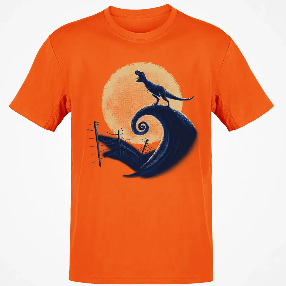 Dinosaur On Nightmare Classic Unisex T-Shirt - 9