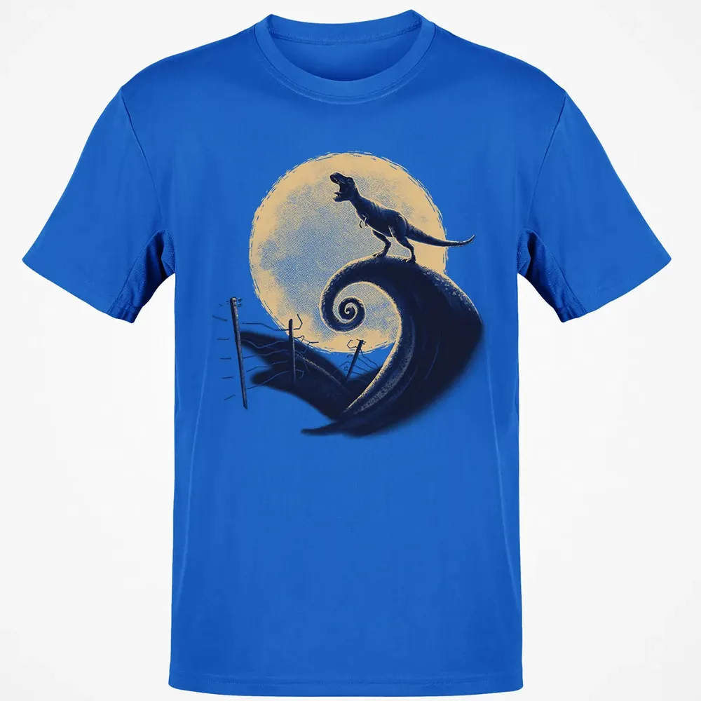 Dinosaur On Nightmare Classic Unisex T-Shirt - 12